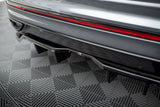 Central Rear Splitter (with vertical bars) Volkswagen Tiguan Allspace R-Line Mk2 Facelift