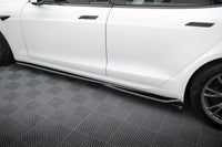 Side Skirts Diffusers V.1 Tesla Model S Plaid Mk1 Facelift