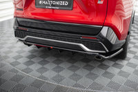 Central Rear Splitter (with vertical bars) Toyota RAV4 GR Sport Mk5