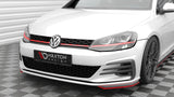 Front Side Splitters Volkswagen Golf GTI Mk7 Facelift