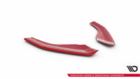 Front Side Splitters Volkswagen Golf GTI Mk7 Facelift Red