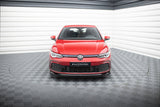 Front Splitter V.6 Volkswagen Golf GTI / GTE / R-Line Mk8