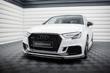 Front Splitter V.3 Audi RS3 Sedan 8V Facelift