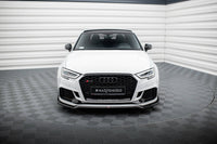 Front Splitter V.4 Audi RS3 Sedan 8V Facelift