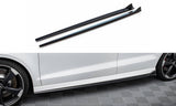 Side Skirts Diffusers V.3 Audi RS3 Sedan 8V Facelift