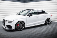 Side Skirts Diffusers V.3 Audi RS3 Sedan 8V Facelift