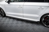 Side Skirts Diffusers V.3 Audi RS3 Sedan 8V Facelift