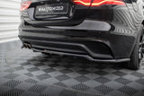 Central Rear Splitter (with vertical bars) Jaguar XE X760 Facelift