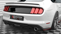 Rear Side Splitters V.2 Black Ford Mustang Mk6 Facelift