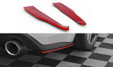 Rear Side Splitters V.2 Red Ford Mustang Mk6 Facelift