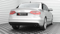 Central Rear Splitter for Audi A4 S-Line B8 Facelift