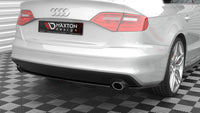 Central Rear Splitter for Audi A4 S-Line B8 Facelift