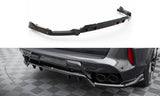 Central Rear Splitter (with vertical bars) BMW X5 M F95 Facelift