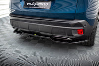 Central Rear Splitter (with vertical bars) Peugeot 3008 GT-Line Mk2 Facelift