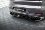 Central Rear Splitter Porsche Cayenne Mk3 Facelift