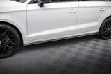 Side Skirts Diffusers Audi A3 Sedan 8V