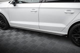 Side Skirts Diffusers Audi A3 Sedan 8V