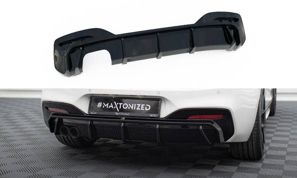 Rear Valance BMW 1 M-Pack F20 Facelift (Single side dual exhaust version)