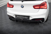 Rear Valance BMW 1 M-Pack F20 Facelift (Single side dual exhaust version)