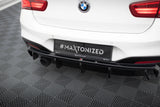 Rear Valance BMW 1 M-Pack F20 Facelift (Version with single exhaust on one side)