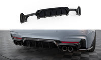 Rear Valance BMW 4 Coupe / Gran Coupe / Cabrio M-Pack F32 / F36 / F33 (Version with dual exhausts on both sides)