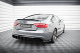 Rear Valance Audi A5 S-Line Coupe 8T Facelift (Single side dual exhaust version)