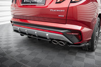 Central Rear Splitter (with vertical bars) Hyundai Tucson N-Line Mk4