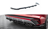 Central Rear Splitter (with vertical bars) Hyundai Tucson N-Line Mk4