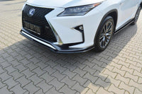 FRONT SPLITTER V.1 Lexus RX Mk4 F-Sport