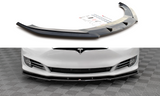 FRONT SPLITTER V.1 Tesla Model S Facelift