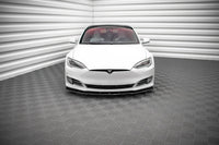 FRONT SPLITTER V.1 Tesla Model S Facelift