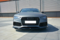 FRONT SPLITTER V.2 Audi RS7 Facelift