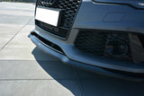 FRONT SPLITTER V.2 Audi RS7 Facelift