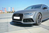 FRONT SPLITTER V.2 Audi RS7 Facelift