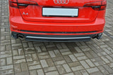 REAR SPLITTER Audi A4 B9 S-Line