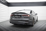 Rear Splitter Audi A5 S-Line F5 Coupe / Sportback (with vertical bars)