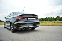 Rear Splitter Audi S3 8V FL Hatchback / Sportback / Sedan