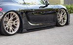 SIDE SKIRTS DIFFUSERS Porsche Cayman Mk2 981C