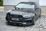 Front Racing Splitter V.1 Audi RS3 8V FL Sportback