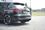 Rear Diffuser V.2 Audi RS3 8V FL Sportback