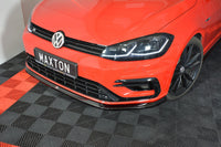 Front Splitter V.6 VW Golf 7 R / R-Line Facelift