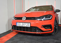 Front Splitter V.7 VW Golf 7 R / R-Line Facelift