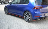 Side Skirts Diffusers V.2 VW Golf 7 R / R-Line Facelift