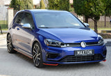 Front Splitter V.8 VW Golf 7 R / R-Line Facelift