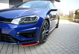 Front Splitter V.8 VW Golf 7 R / R-Line Facelift