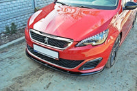 FRONT SPLITTER v.2 PEUGEOT 308 II GTI Maxton Design