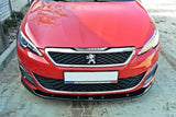 FRONT SPLITTER v.2 PEUGEOT 308 II GTI Maxton Design