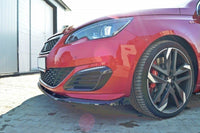 FRONT SPLITTER v.2 PEUGEOT 308 II GTI Maxton Design