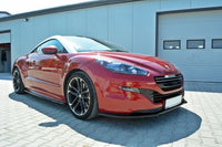 FRONT SPLITTER V.1 PEUGEOT RCZ FACELIFT Maxton Design