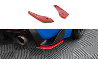 Rear Side Splitters V.2 Toyota Supra Mk5 RED